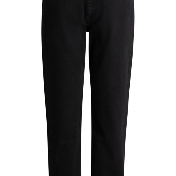 Jean Straight en denim stretch noir – Hugo Boss