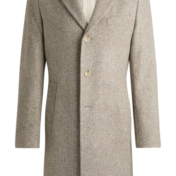 Manteau Slim en jersey à motif – Hugo Boss