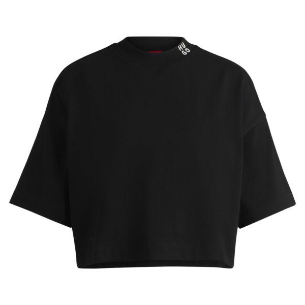 T-shirt court décontracté en jersey de coton à logo revisité – Hugo Boss