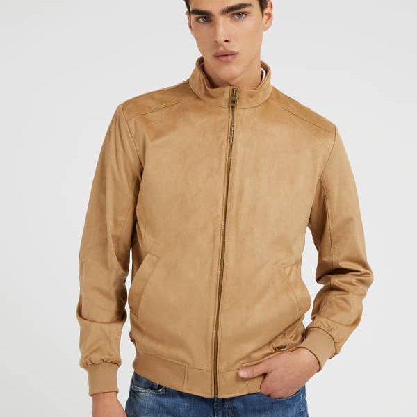 Bomber Daim Synthétique – Guess