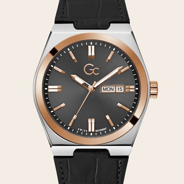 Montre Gc Analogique En Cuir – Guess
