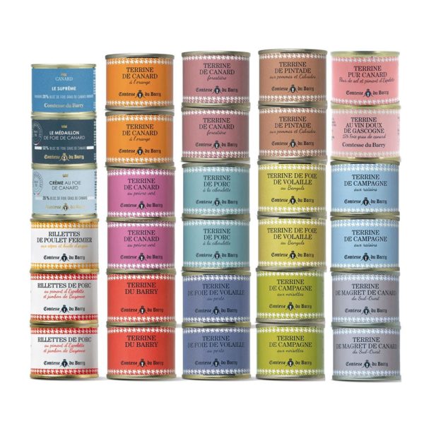 L’assortiment gourmand – 30 spécialités-Comtesse du Barry
