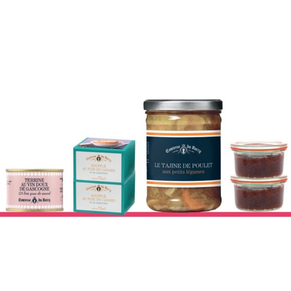 Menu des beaux jours-Comtesse du Barry