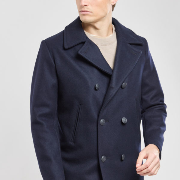 ARMOR-LUX Caban marin "Cap Sizun" - drap de laine Homme Navire 4XL