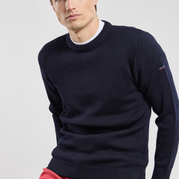 ARMOR-LUX Pull "Camaret" - laine Homme Rich Navy XXXXL