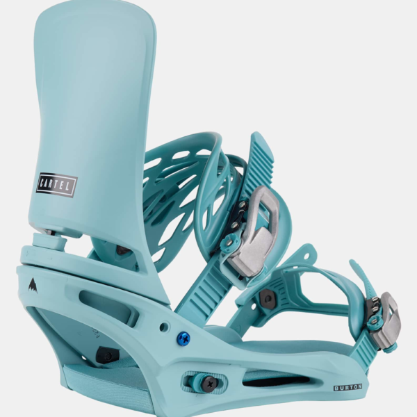 Burton - Fixations pour snowboard Cartel Re:Flex homme, Rock Lichen, M