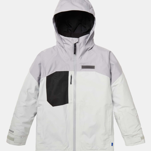 Burton - Veste GORE-TEX 2 L Carbonate enfant, Gray Cloud / Silver Sconce, XS