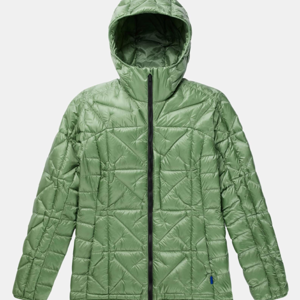 Burton - Veste en duvet à capuche [ak] Baker femme, Hedge Green, XS