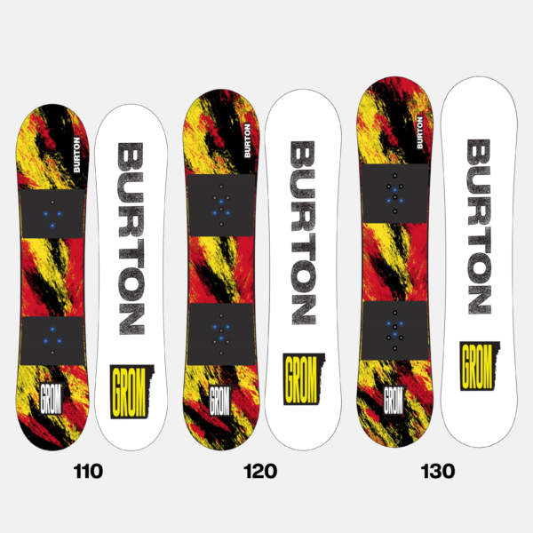 Burton - Snowboard Grom enfant, Ketchup / Mustard, 130