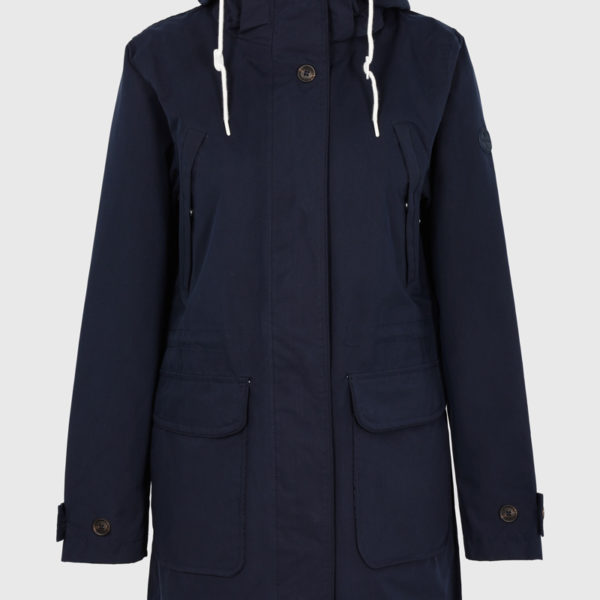 BERMUDES Parka longue BÉRA Femme MARINE 3XL – 48