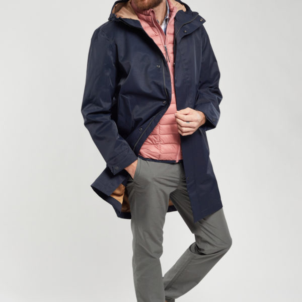 BERMUDES Parka imperméable et respirante HYPHEN Homme NAVY XXL