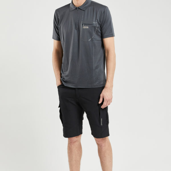 BERMUDES Short technique DASSAR Homme NOIR 4XL – 50