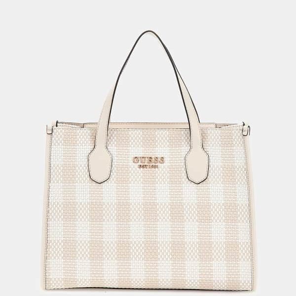 Sac À Main Silvana Imprimé Vichy – Guess