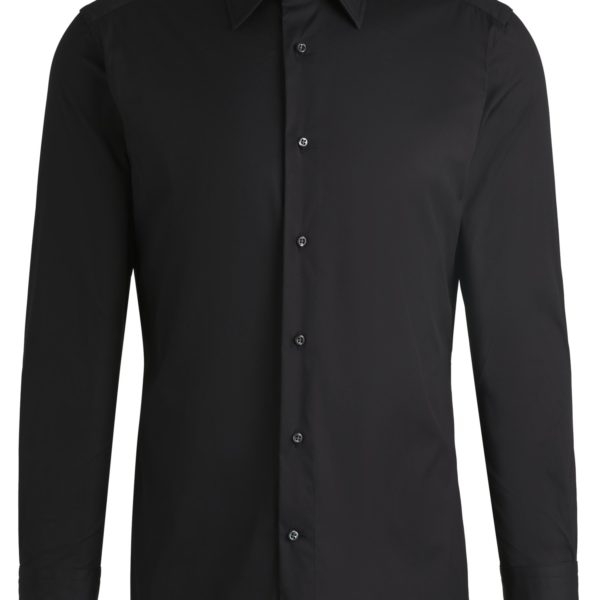 Chemise Slim en popeline stretch de coton mélangé – Hugo Boss