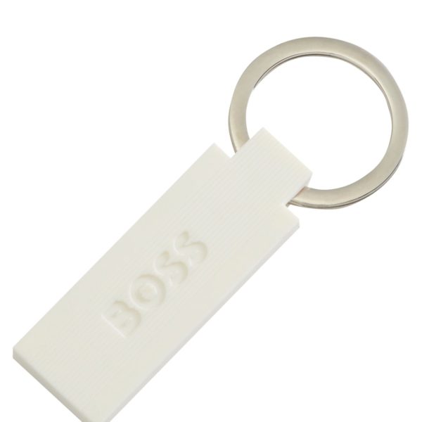 Porte-clés en silicone et laiton avec logo – Hugo Boss