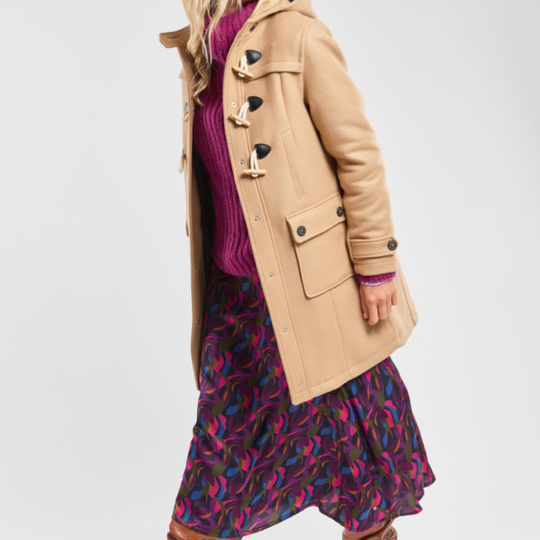 ARMOR-LUX Duffle-coat – drap de laine Femme !!! Camel XXXL – 48