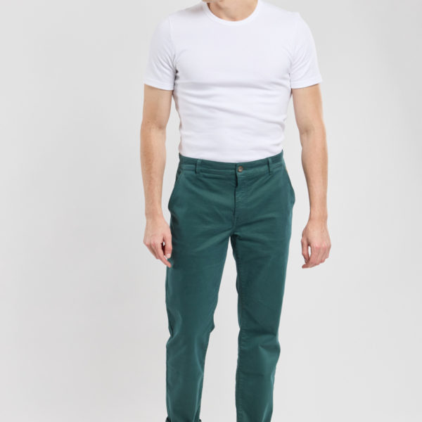 ARMOR-LUX Chino coupe droite - coton Homme Dark storm 5XL - 52
