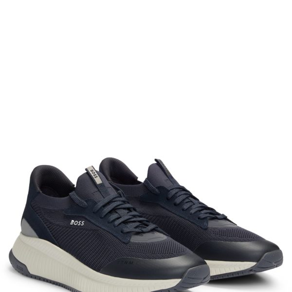 Baskets TTNM EVO avec tige en maille – Hugo Boss