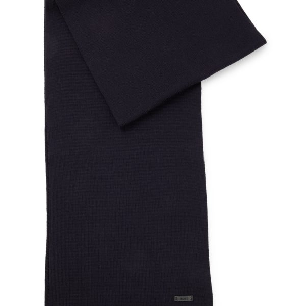 Écharpe en maille Raschel de laine mérinos – Hugo Boss