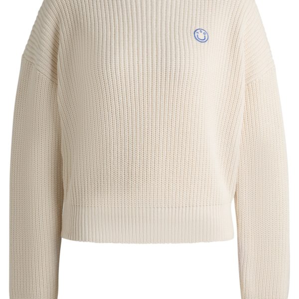 Pull Relaxed avec logo Happy HUGO – Hugo Boss