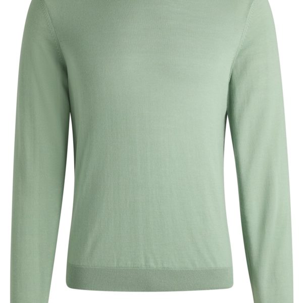 Pull Regular en laine mérinos à col rond – Hugo Boss
