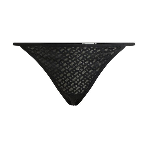 String en dentelle à motif monogramme et logo – Hugo Boss