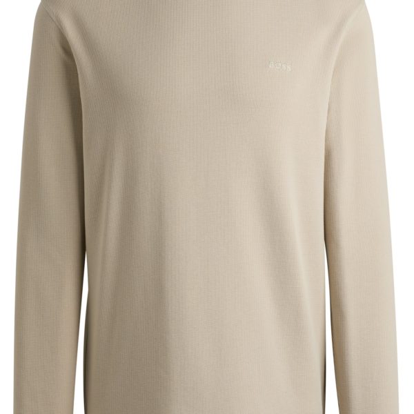 T-shirt Regular en coton mélangé avec logo brodé – Hugo Boss
