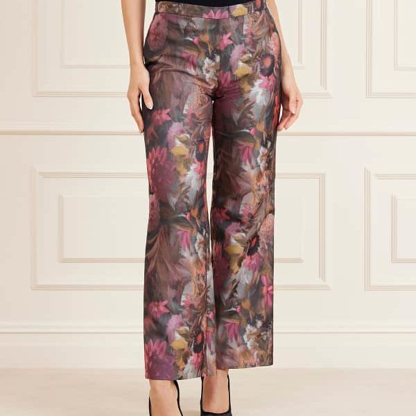 Pantalon Jacquard Floral Marciano – Guess