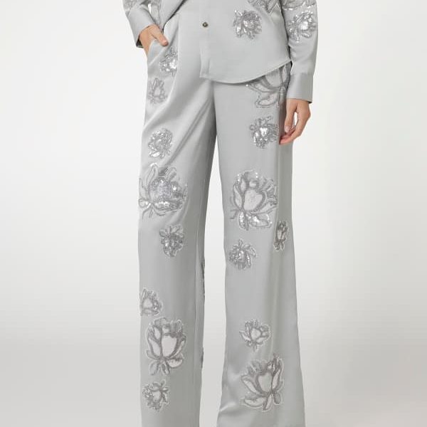 Pantalon Broderie À Sequins Marciano – Guess