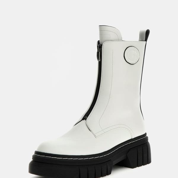 Bottines Annia Cuir Véritable – Guess