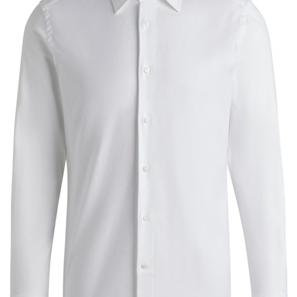 Chemise Slim en coton stretch structuré italien – Hugo Boss