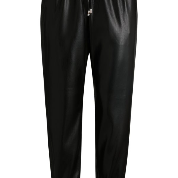 Pantalon en similicuir avec taille à cordon de serrage – Hugo Boss