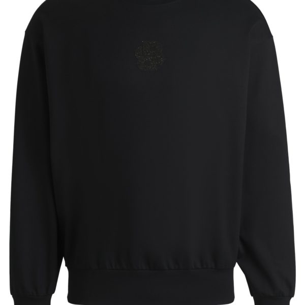 Sweat Relaxed en coton à double monogramme B – Hugo Boss