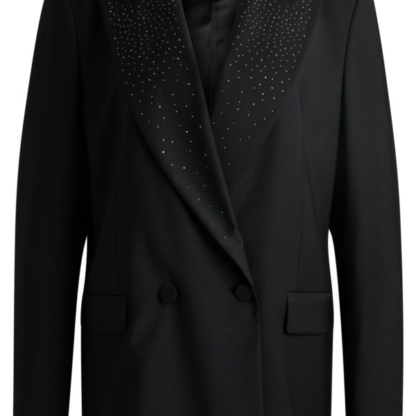 Veste Relaxed à revers ornés de strass – Hugo Boss
