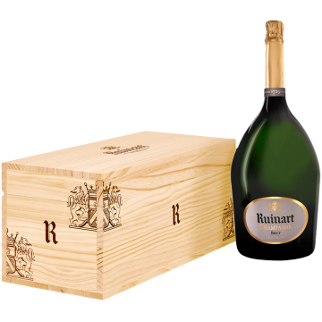 Champagne Ruinart – Brut – Jéroboam – Caisse Bois