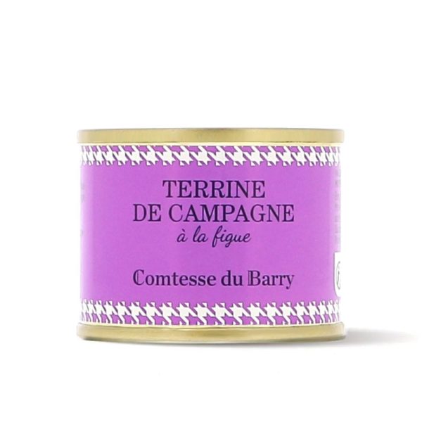 Terrine de campagne à la figue-Comtesse du Barry