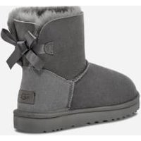 Botte UGG Mini Bailey Bow II pour femme | UGG UE in Grey, Taille 42, Daim