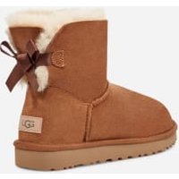 Botte UGG Mini Bailey Bow II pour femme | UGG UE in Brown, Taille 36, Daim
