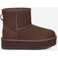 UGG Botte Classic Mini Platform pour Grand Enfant in Brown, Taille 33.5, Daim
