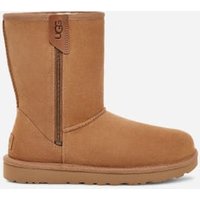 UGG Botte Classic Short Bailey zippée in Brown, Taille 41, Cuir