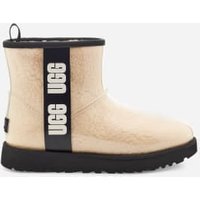 UGG Botte transparente Classic Mini pour Femme in Beige/Black, Taille 42, Autre