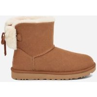 UGG Botte Classic Double Bow Mini in Brown, Taille 43, Cuir