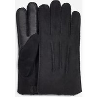 Gant technique en peau de mouton contrastée UGG pour homme | UGG UE in Black, Taille M, Shearling