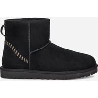 Botte UGG Classic Mini Deco en daim pour homme | UGG UE in Black, Taille 48.5, Cuir