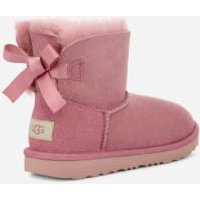 Botte UGG Mini Bailey Bow II pour enfant | UGG UE in Dusty Orchid, Taille 31, Daim