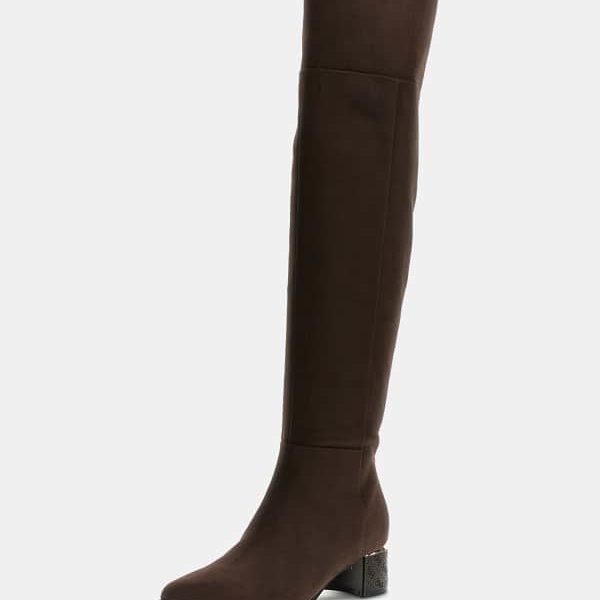 Bottes Hautes Lucie Daim – Guess