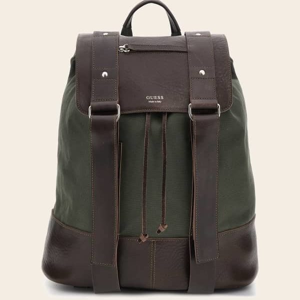 Sac À Dos Taven Cuir Véritable – Guess