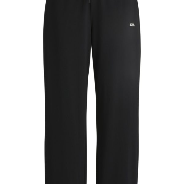 Bas de pyjama en coton stretch avec cordons logotés – Hugo Boss