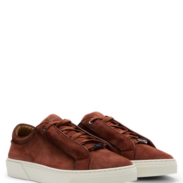 Baskets basses Gary en cuir suédé – Hugo Boss