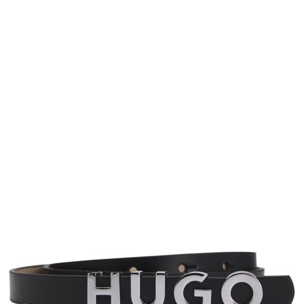 Ceinture en cuir italien avec boucle logotée – Hugo Boss